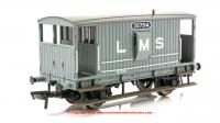38-552A Bachmann Midland 20T Brake Van number 357914 in LMS Grey livery with Duckets
